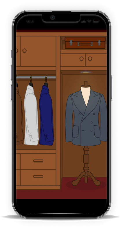 Screen of the application called DisegnoSarto 