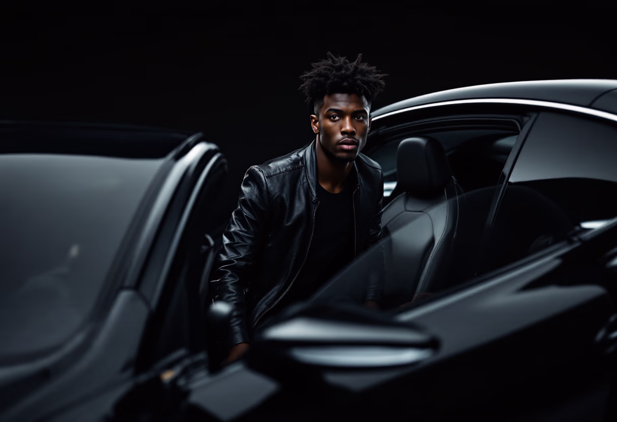 image of a person entering a vehicle