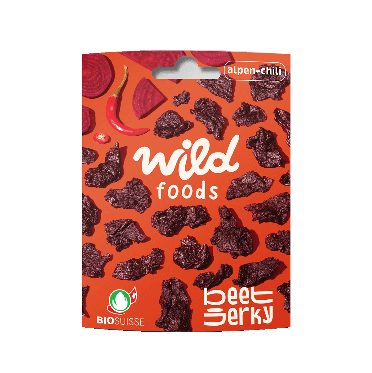 Unser köstliches veganes Beet Jerky, liebevoll zubereitet aus erlesenen Bio-Knospen-Randen, überrascht die Sinne mit einer intensiven Marinade und einem unverwechselbaren, rauchigen Aroma. Dieser einzigartige vegane Snack ist nicht nur eine geschmackliche Sensation, sondern auch der ideale Begleiter für abenteuerliche Unternehmungen und genussvolle Momente. Gönn dir den Geschmack der Natur in seiner besten Form – unser "Randen-Jerky" ist mehr als nur ein Snack aus Roter Beete, es ist ein kulinarisches Erlebnis, welches du immer wieder erleben kannst.