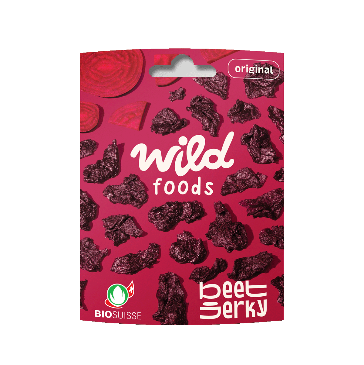 Unser köstliches veganes Beet Jerky, liebevoll zubereitet aus erlesenen Bio-Knospen-Randen, überrascht die Sinne mit einer intensiven Marinade und einem unverwechselbaren, rauchigen Aroma. Dieser einzigartige vegane Snack ist nicht nur eine geschmackliche Sensation, sondern auch der ideale Begleiter für abenteuerliche Unternehmungen und genussvolle Momente. Gönn dir den Geschmack der Natur in seiner besten Form – unser "Randen-Jerky" ist mehr als nur ein Snack aus Roter Beete, es ist ein kulinarisches Erlebnis, welches du immer wieder erleben kannst.