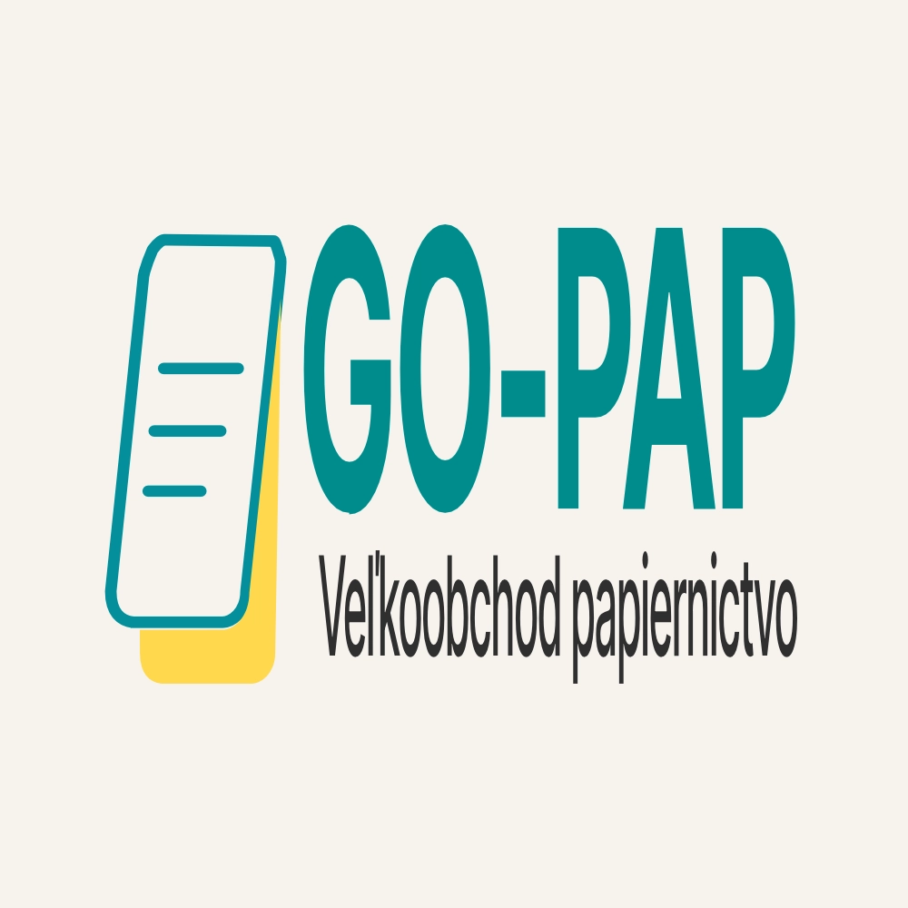 Logo GO-PAP — veľkoobchod papiernictvo v Trnave.