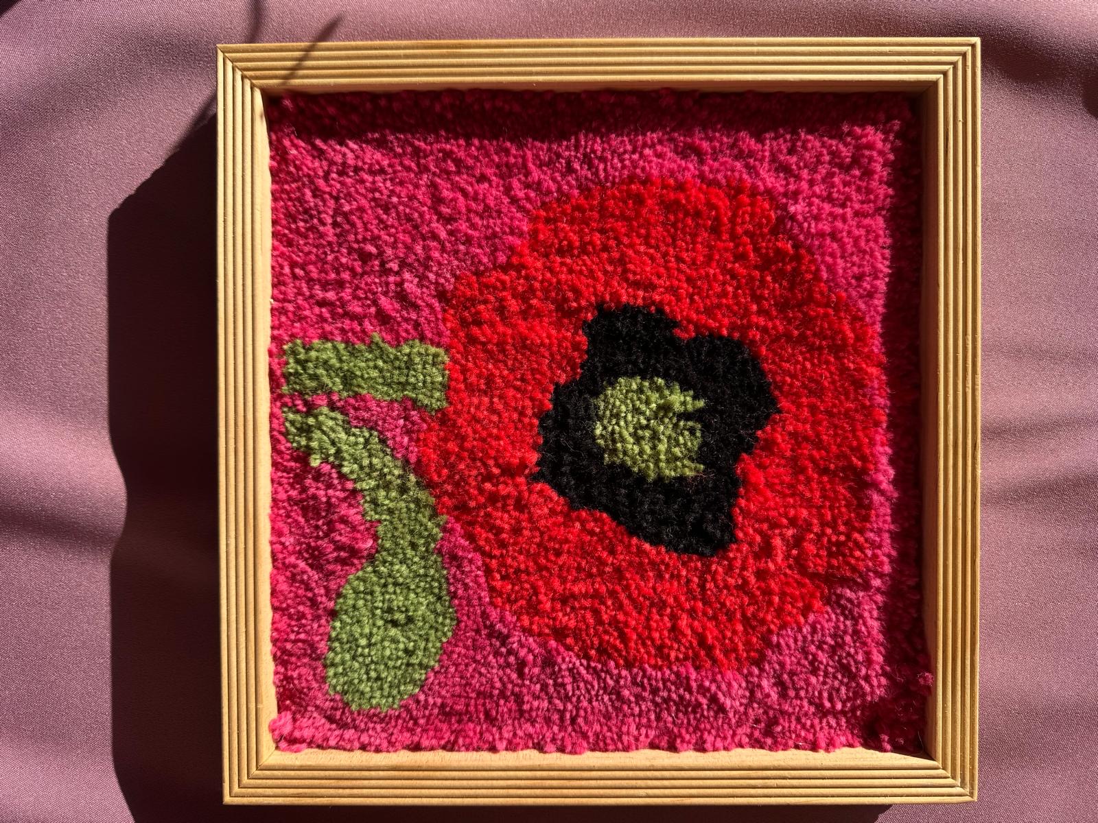 Foto tuft schilderij