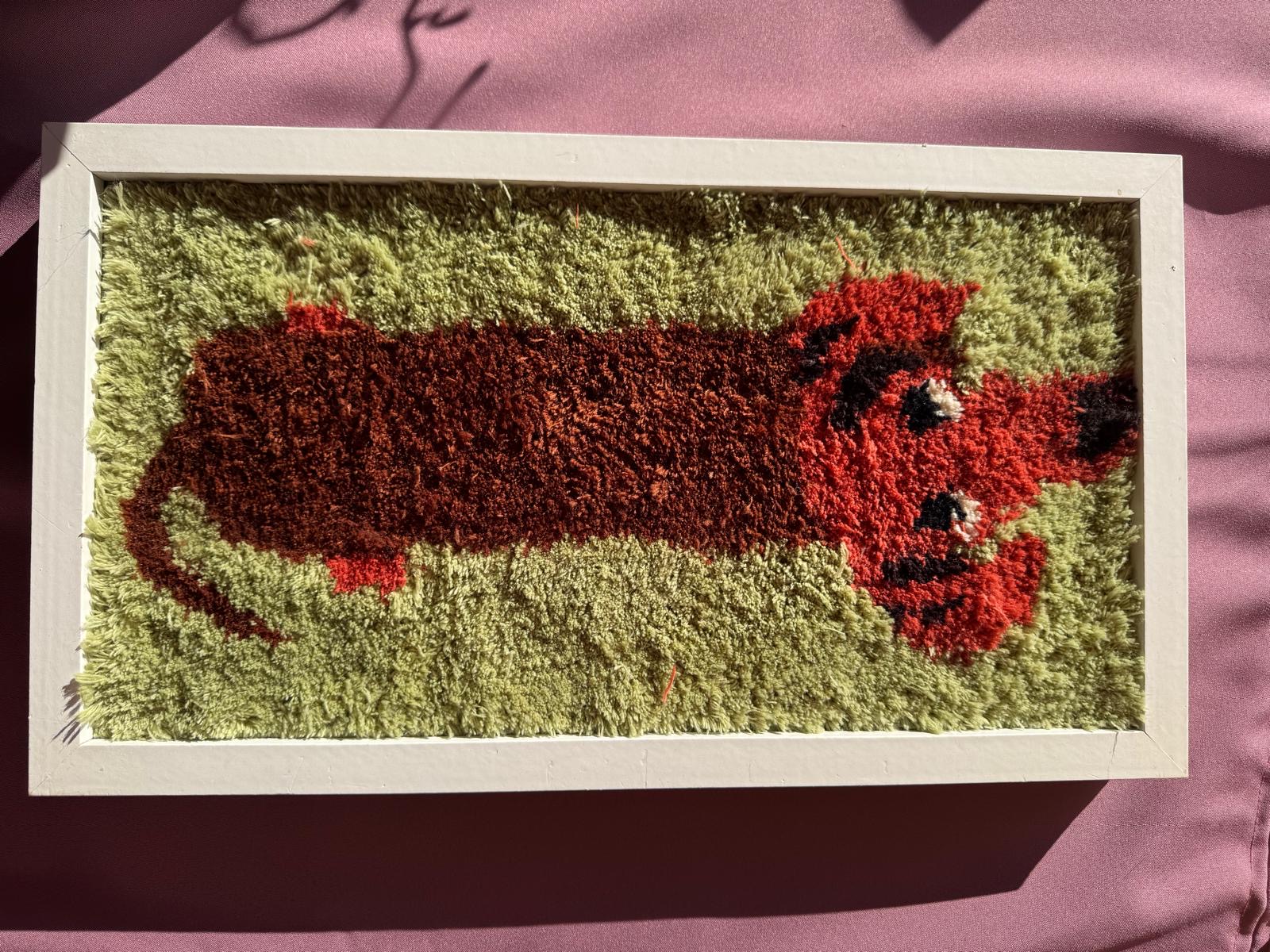 Foto tuft schilderij