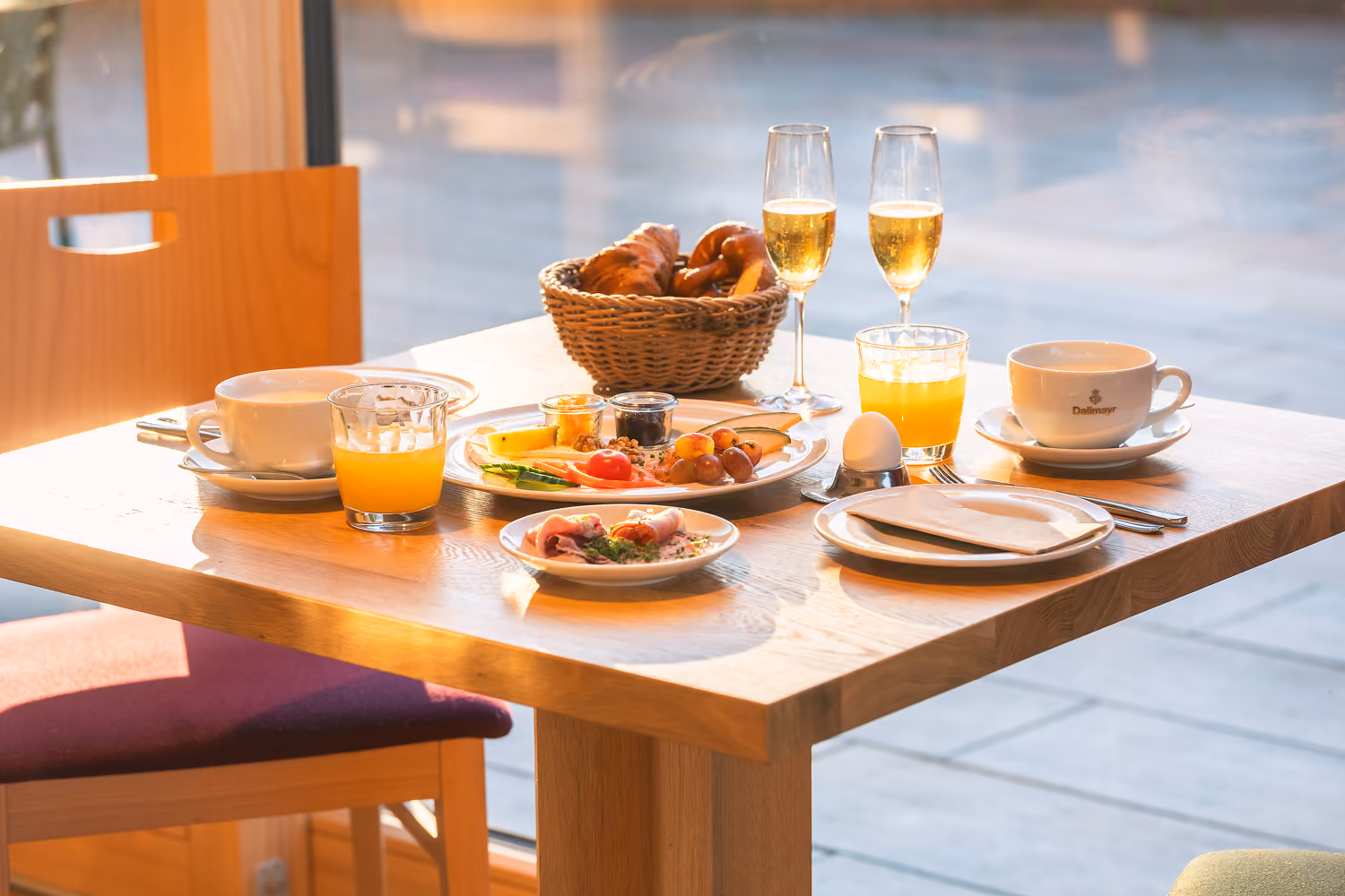 Frühstück im Burghotel Bären