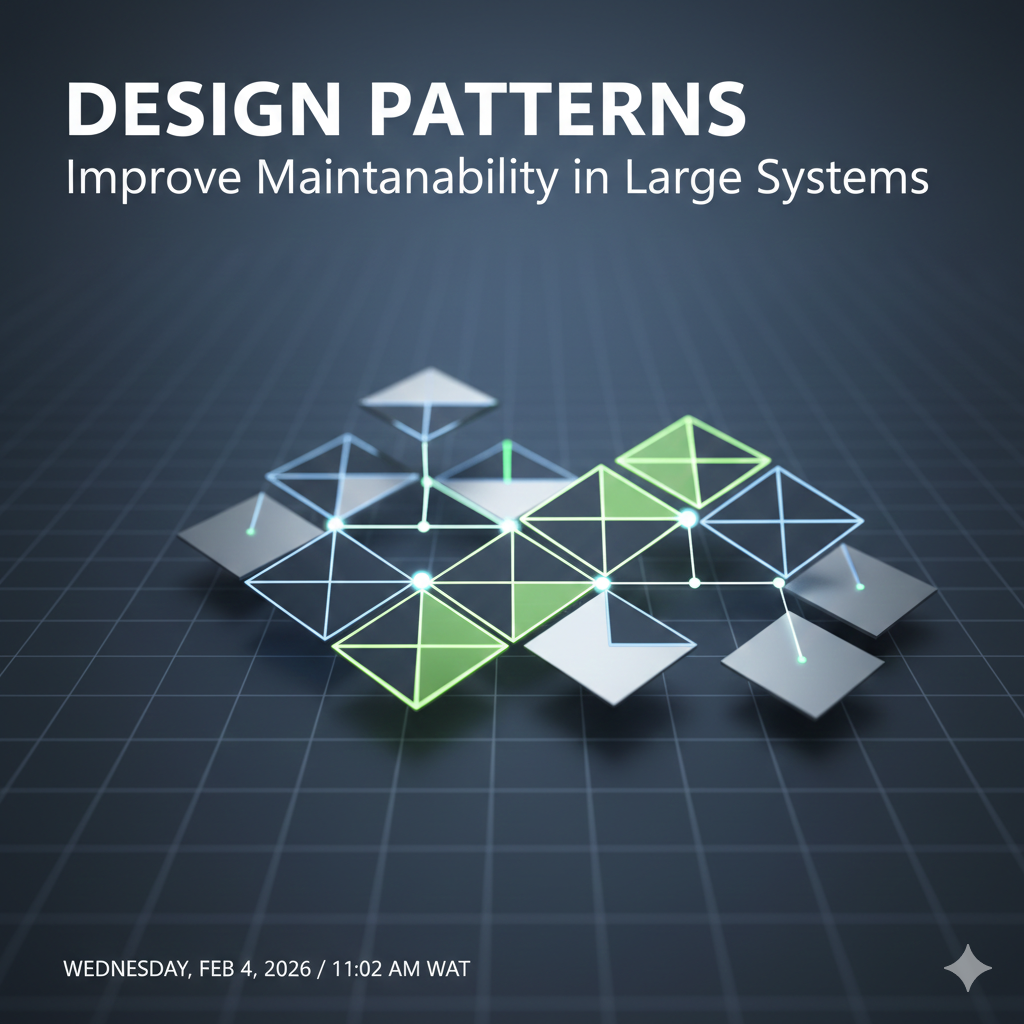 An image with the title of the blog and a shiny stack of servers representing a database