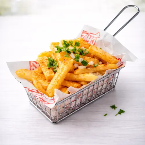 London style original chips at CHIPZ London Cairo