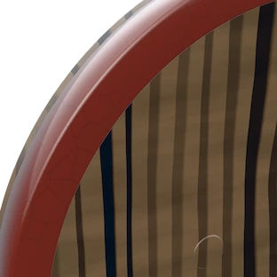 CASEIN / GALALITH, the rim in the material — framing A