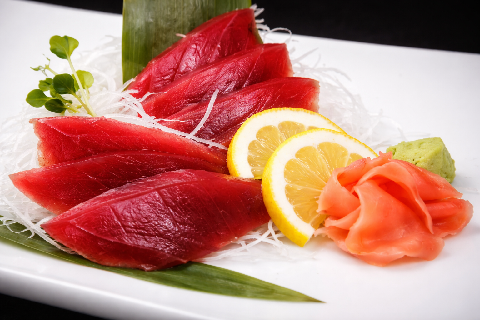 Sashimi served at Sakura Sushi and Grill