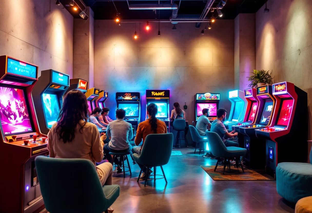 image of scheduled gaming events (for a gaming and entertainment)