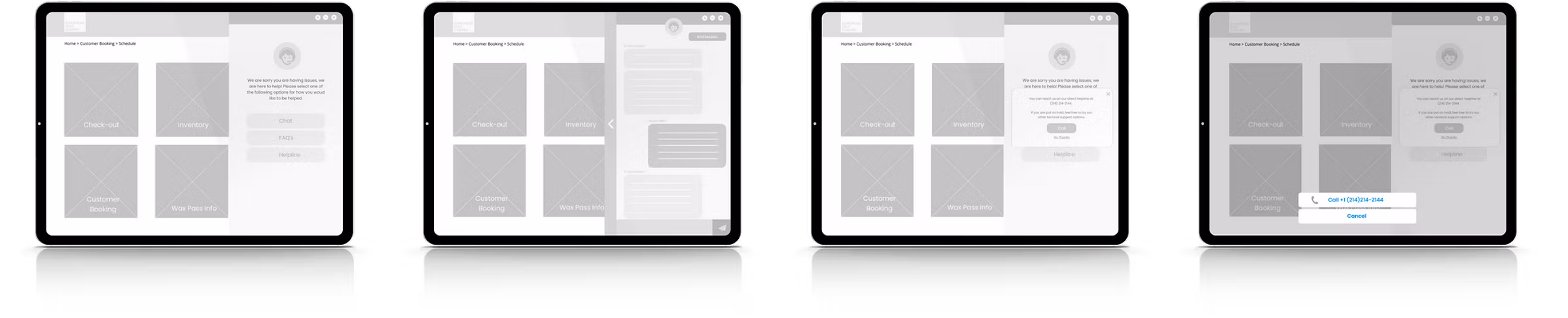 [interface] image of tablet with secure financial platform interface (for a fintech company)