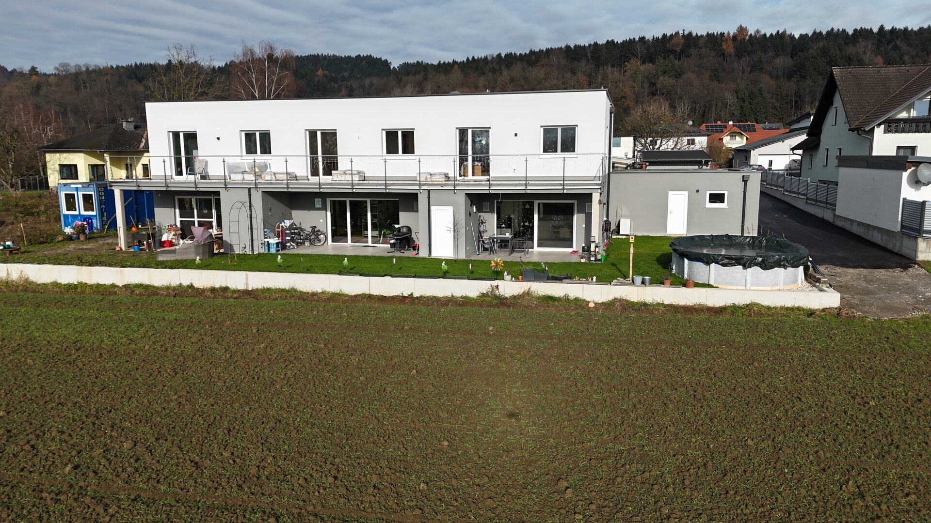 Förderfähig: belagsfertiges Mittelreihenhaus
