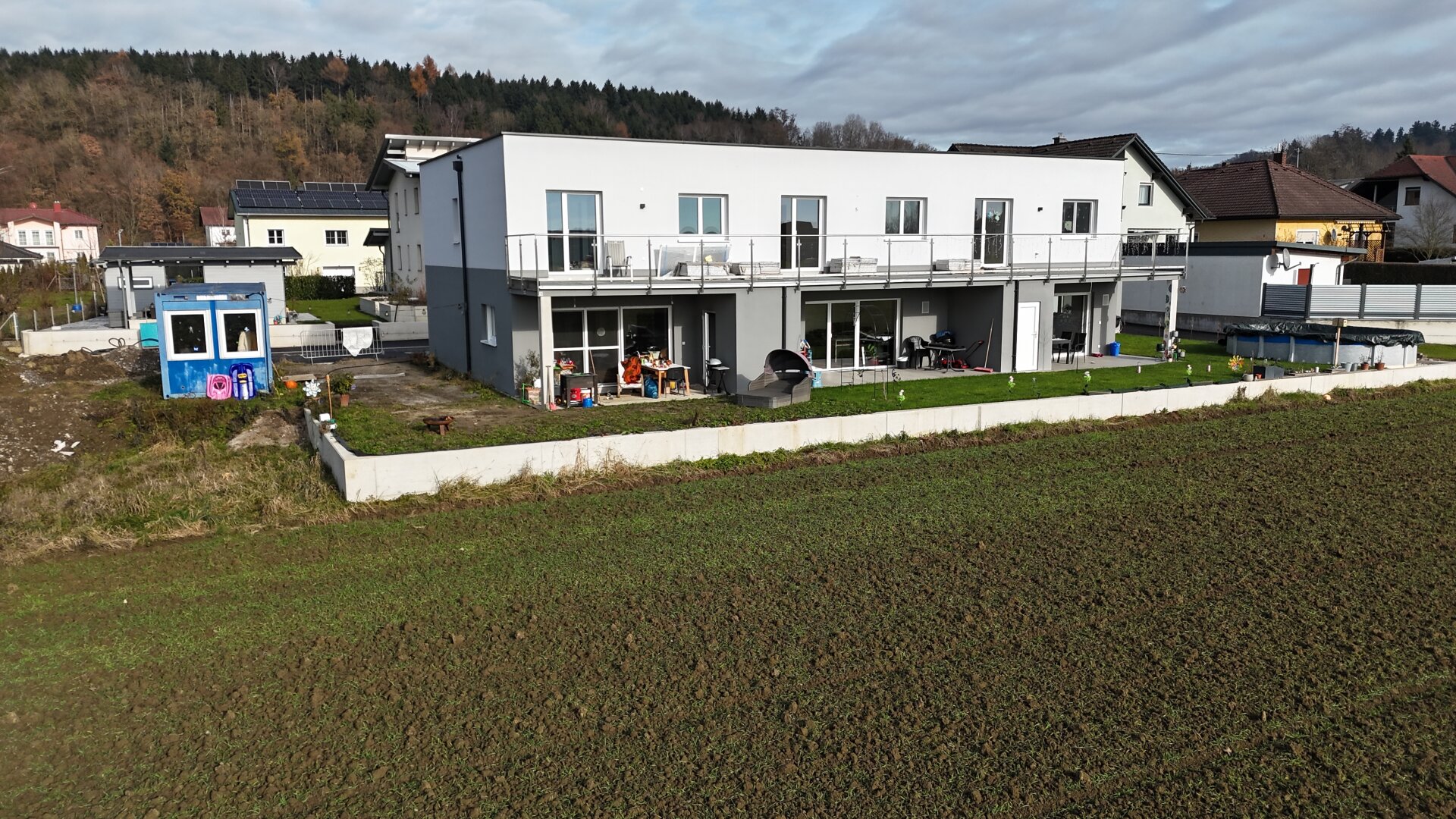 Förderfähig: belagsfertiges Mittelreihenhaus