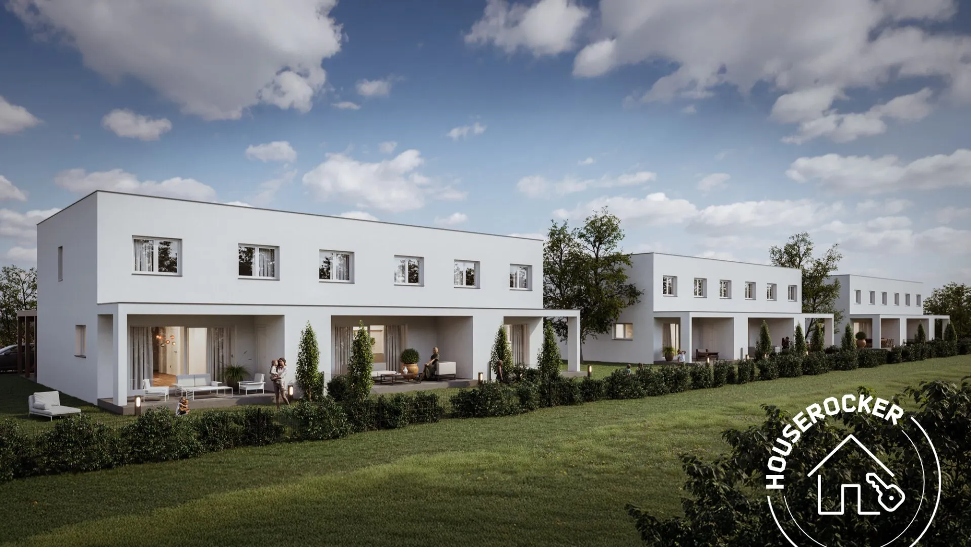 Modernes Wohnen - Neubau-Mittelreihenhaus schlüsselfertig