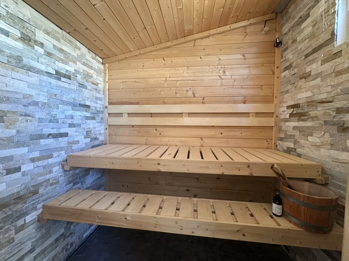 Wellnessoase statt Gartenarbeit
