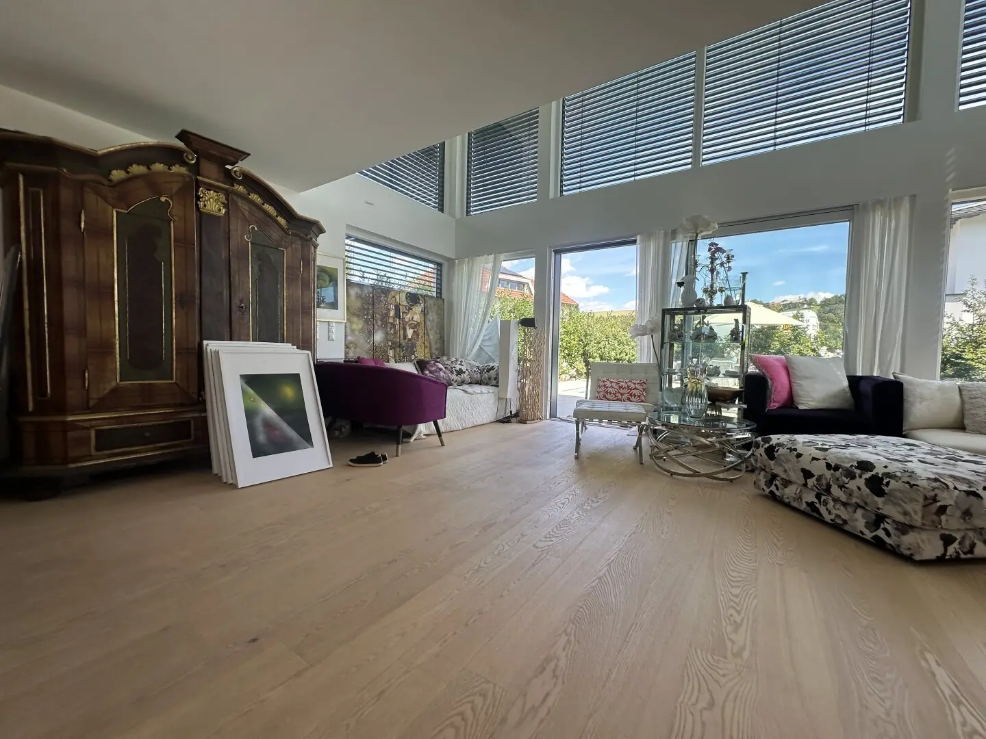 Ein Haus, das den Blick hebt