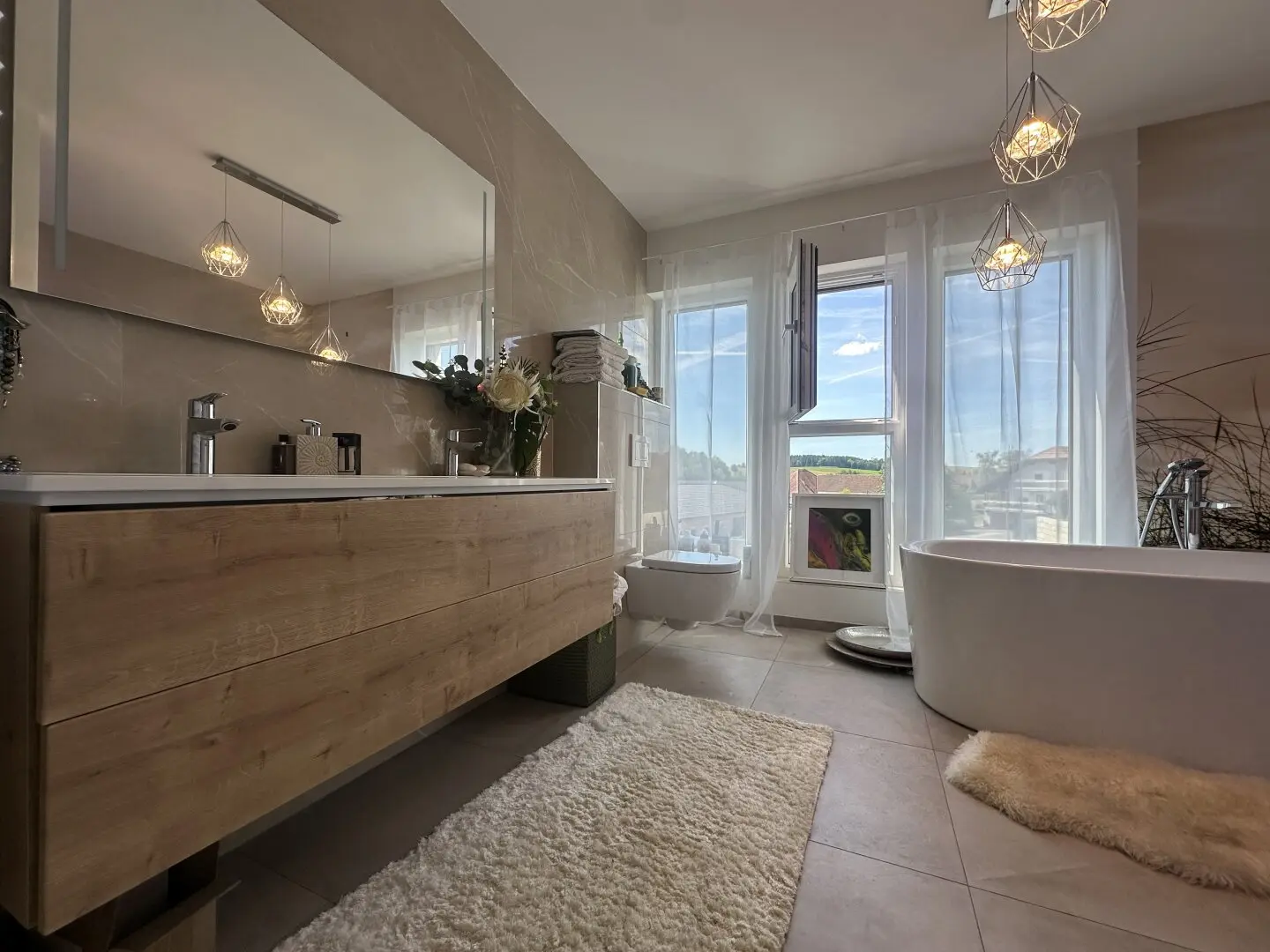 Ein Haus, das den Blick hebt