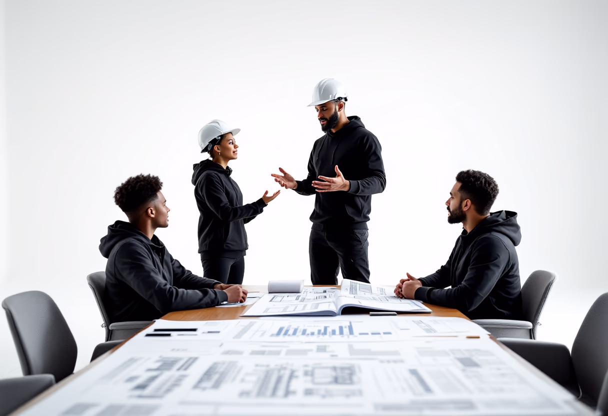 image of construction meetings