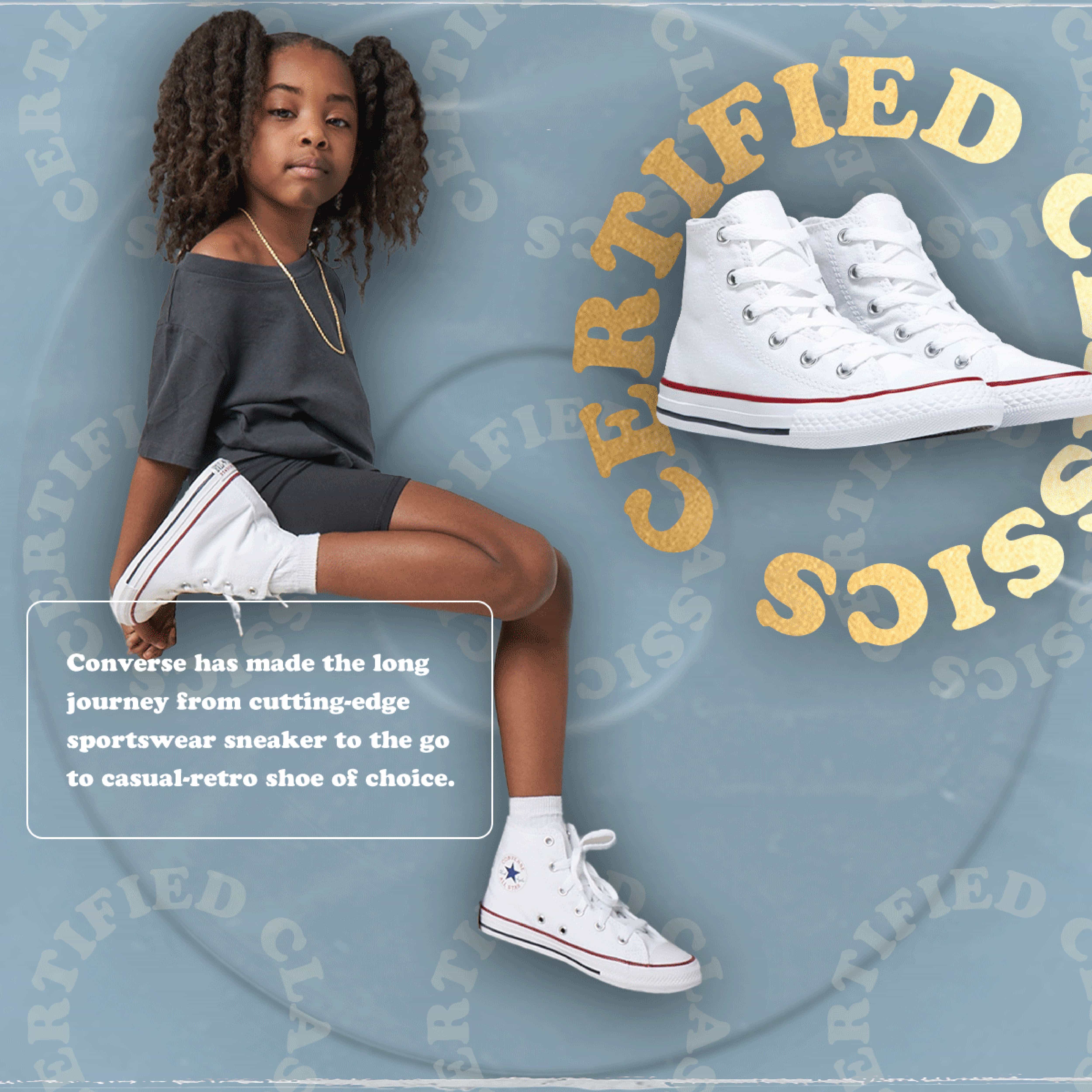 Design graphic 1 from the "Footlocker's Certified Classics storewide campaign" project