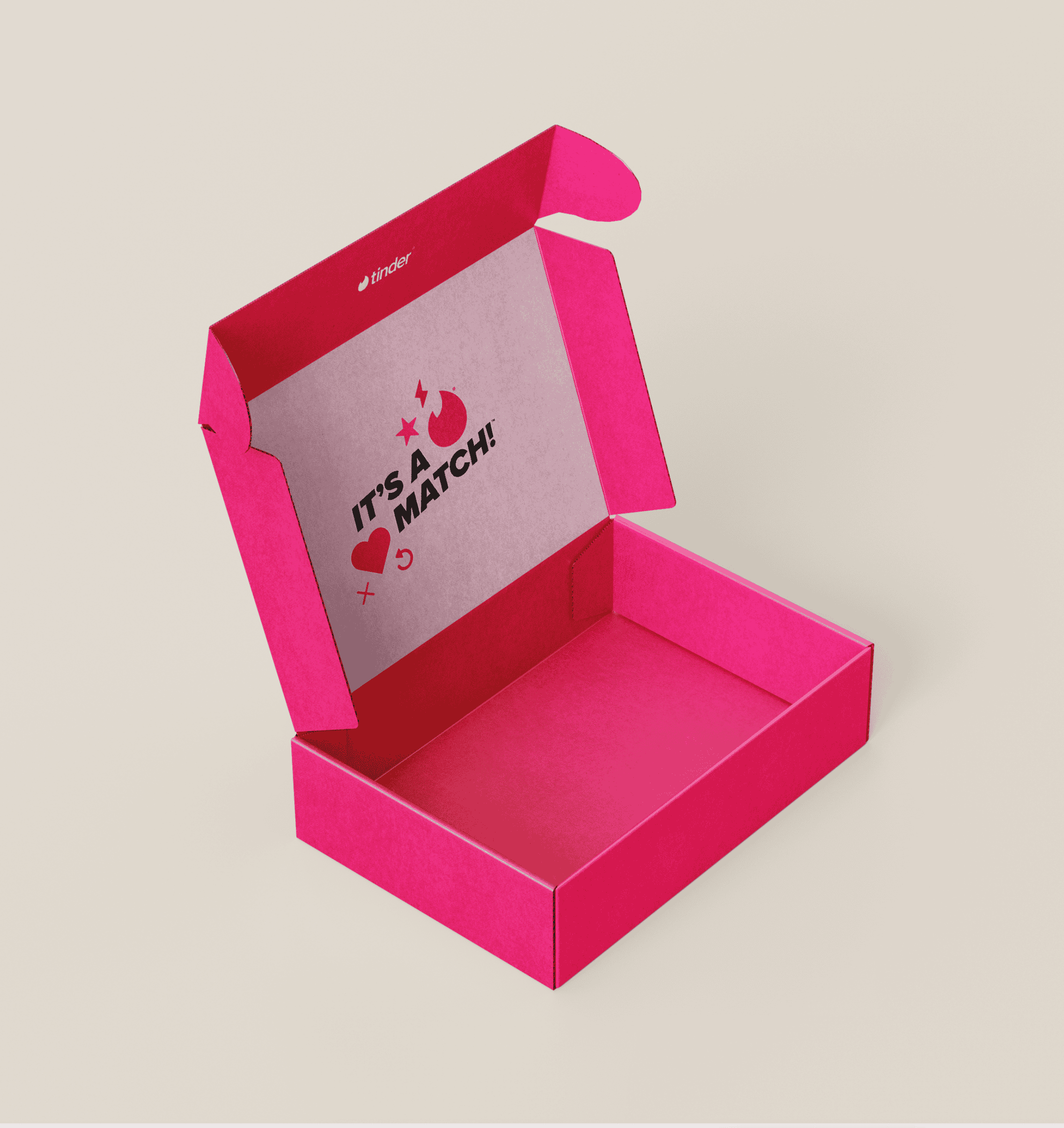 Screenshot of design work 2 from the "Original merchandise collection for Tinder and Tinder University" project