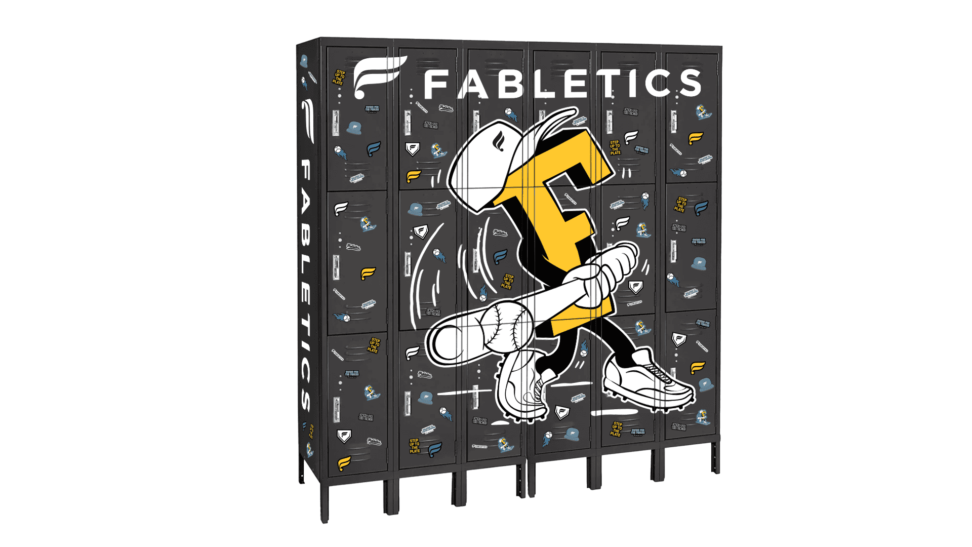 Design graphic 1 from the "Activation design for Fabletics at the Greatest Show on Dirt" project