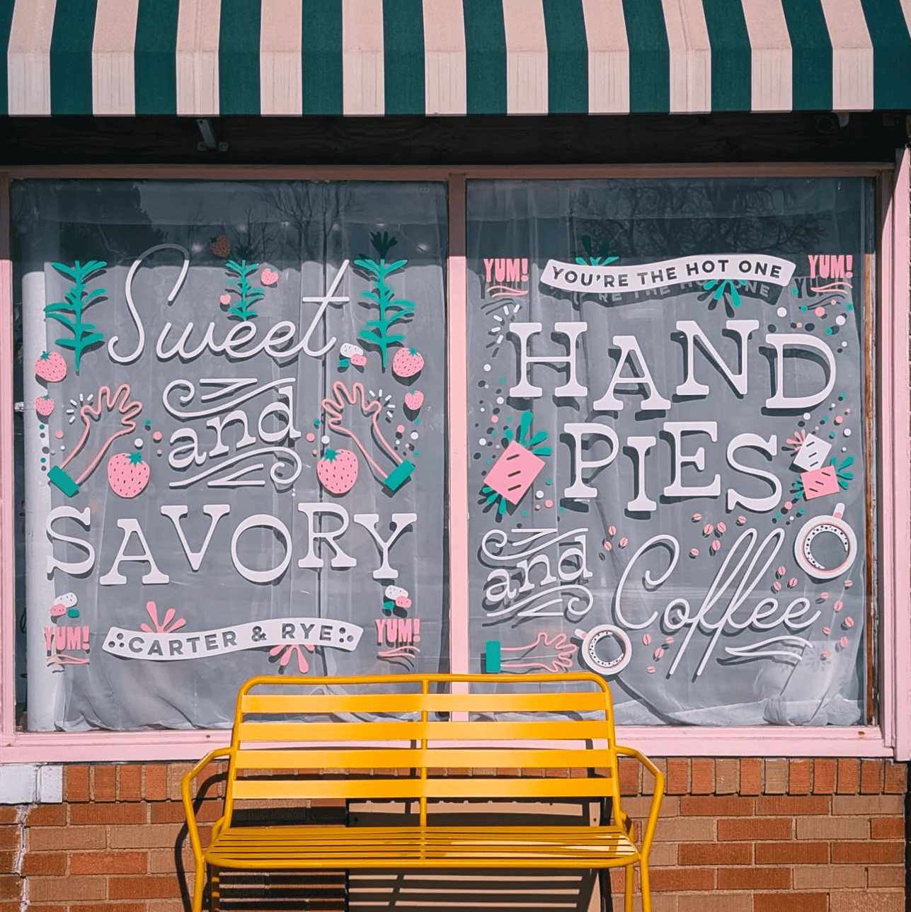 Design graphic 2 from the "Transforming a storefront through a complete window wrap" project