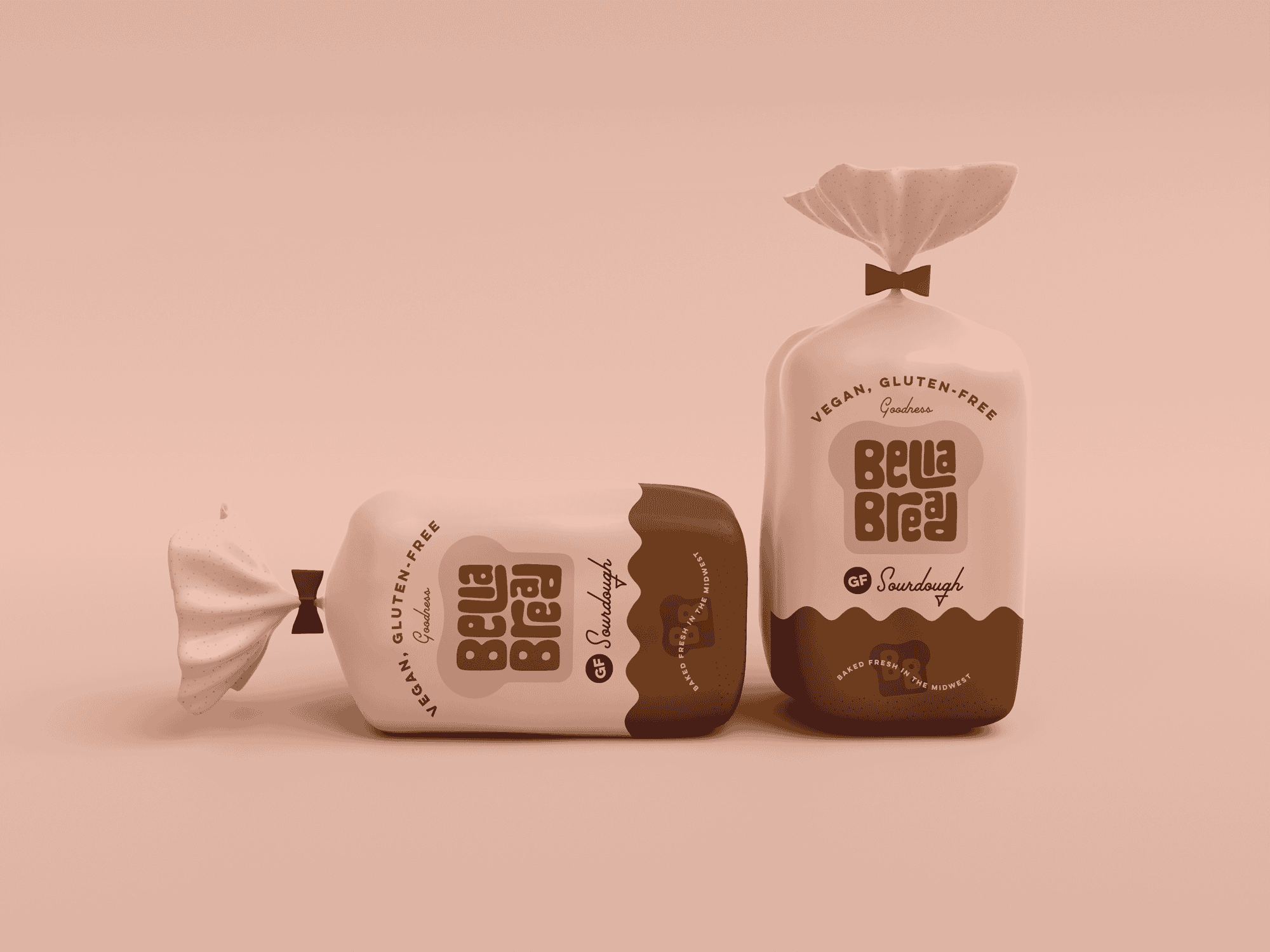 Design graphic 1 from the "A bold and doughy branding" project