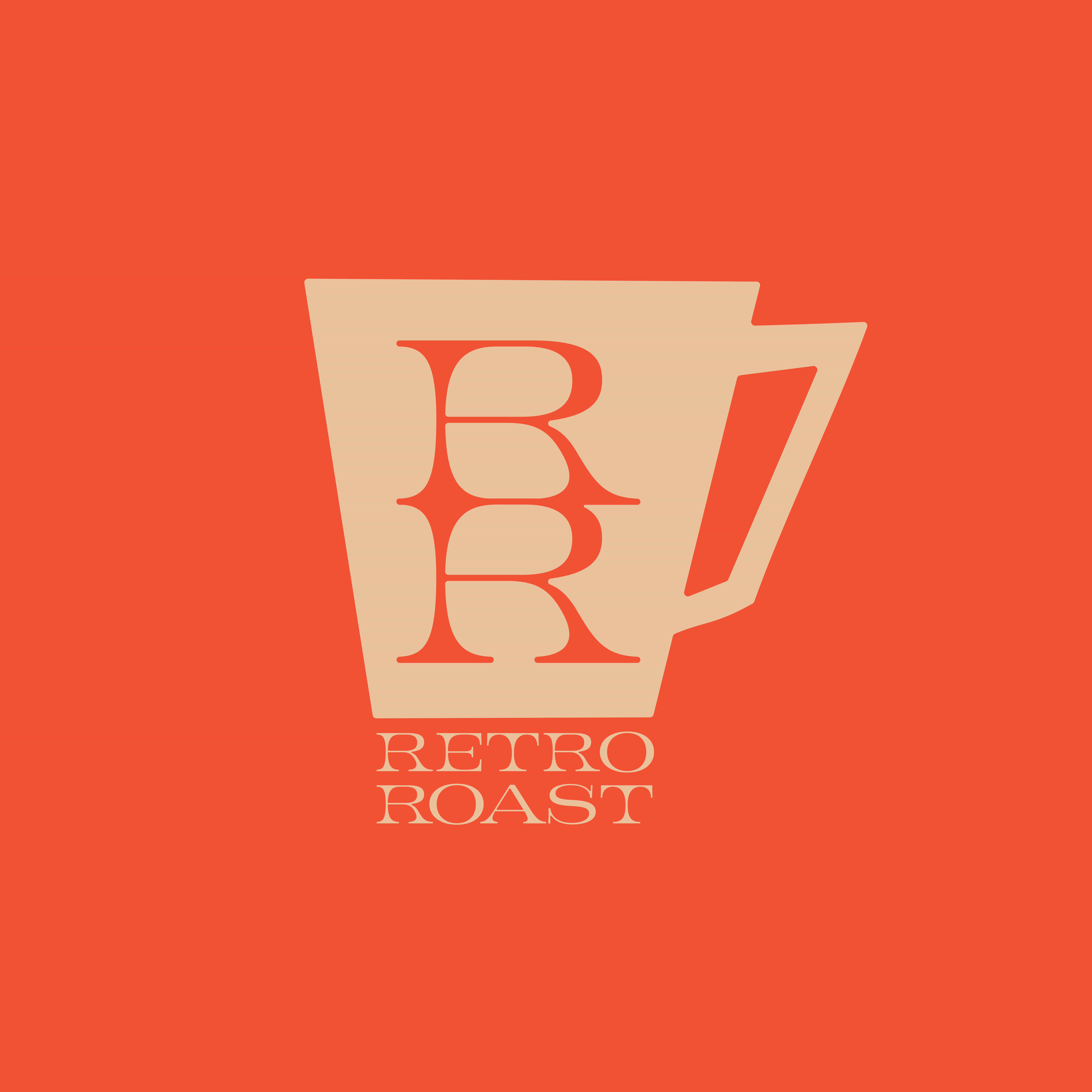 Brand logo graphic 3 from the "Midcentury modern brand for a roaming coffee trailer" project