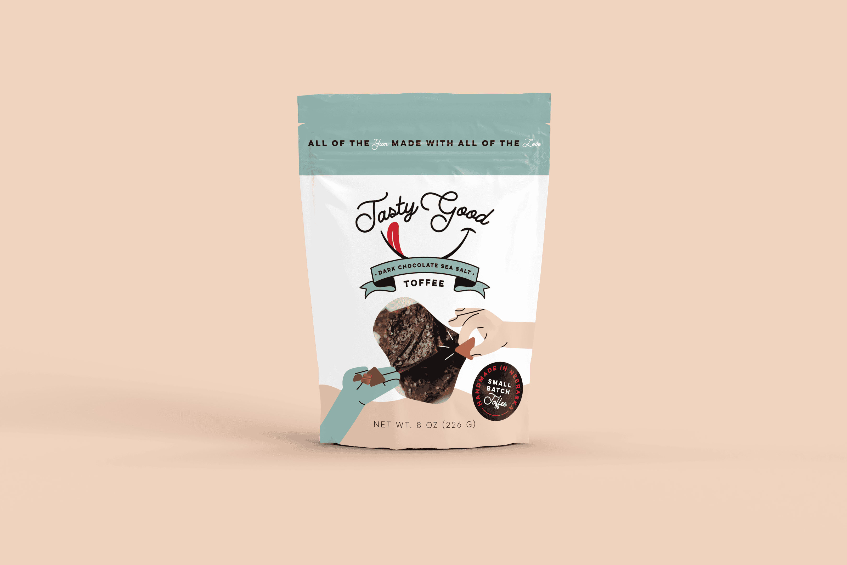 Product mockup graphic 1 from the "Bringing new life to a family recipe" project