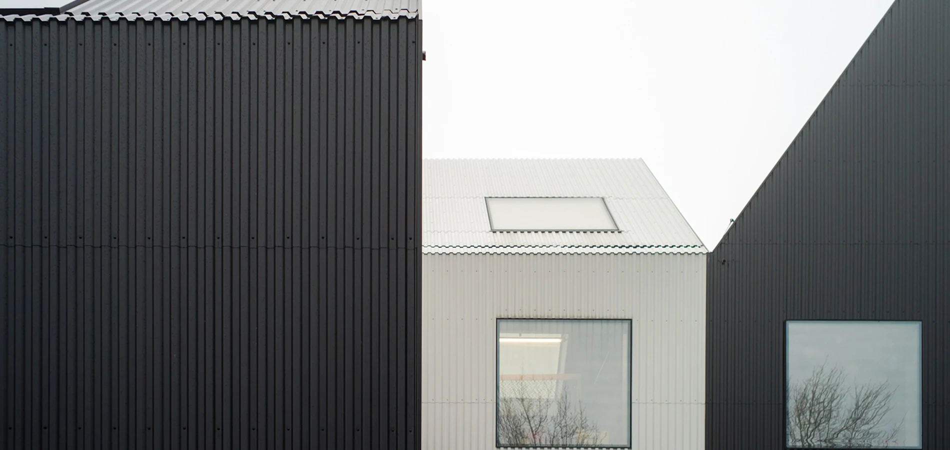 Modern house with elegant prespective