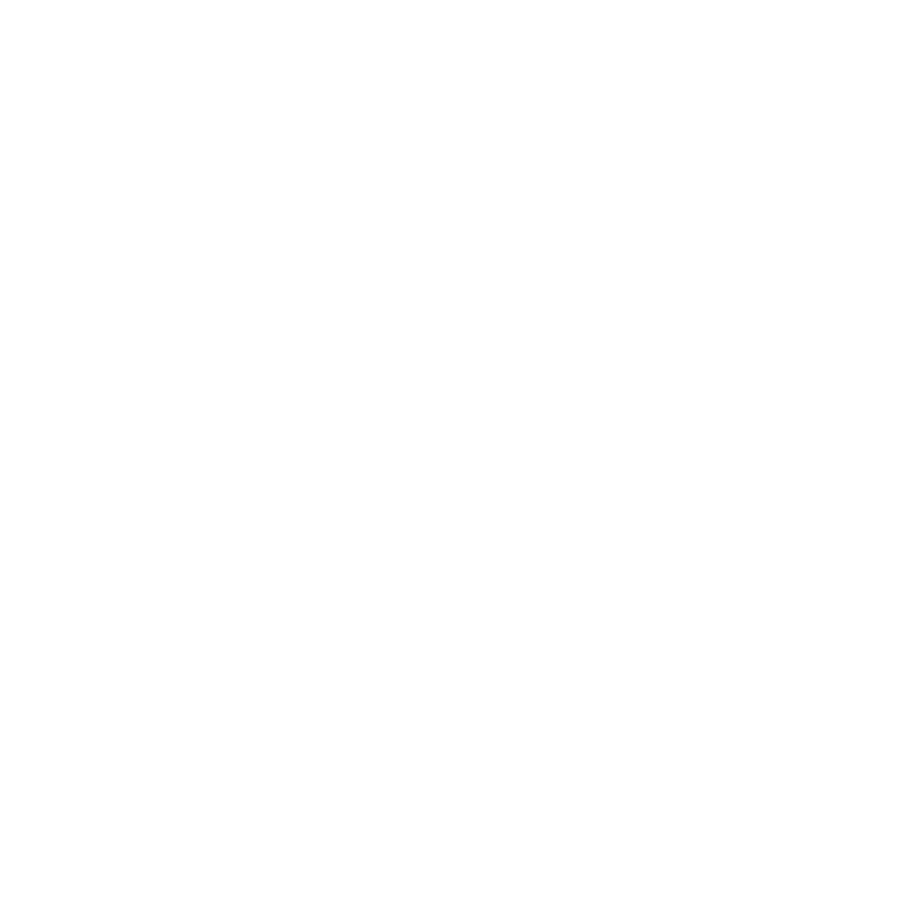 White Instagram logo icon on a black background representing the social media platform.