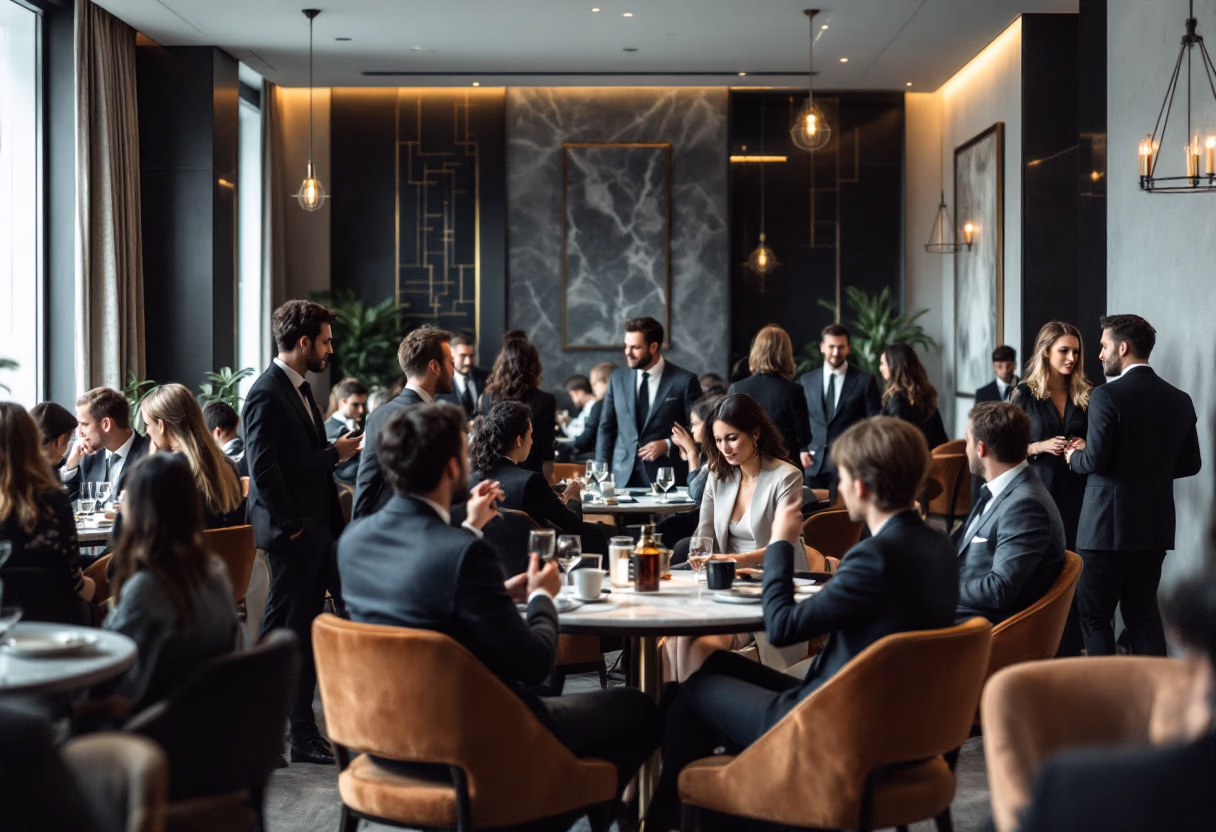 image of networking event (for a hr tech)