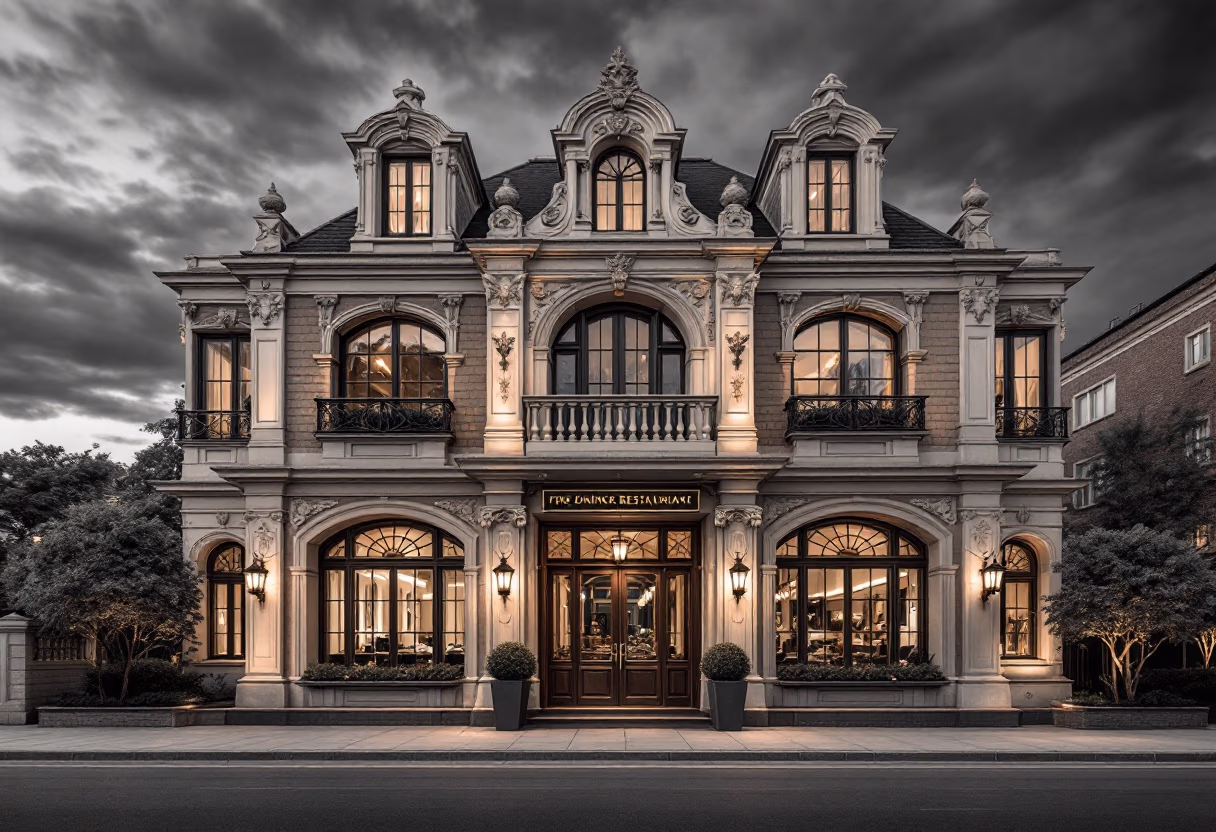 image of historic restaurant building