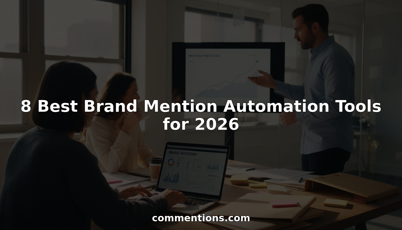 8 Best Brand Mention Automation Tools for 2026