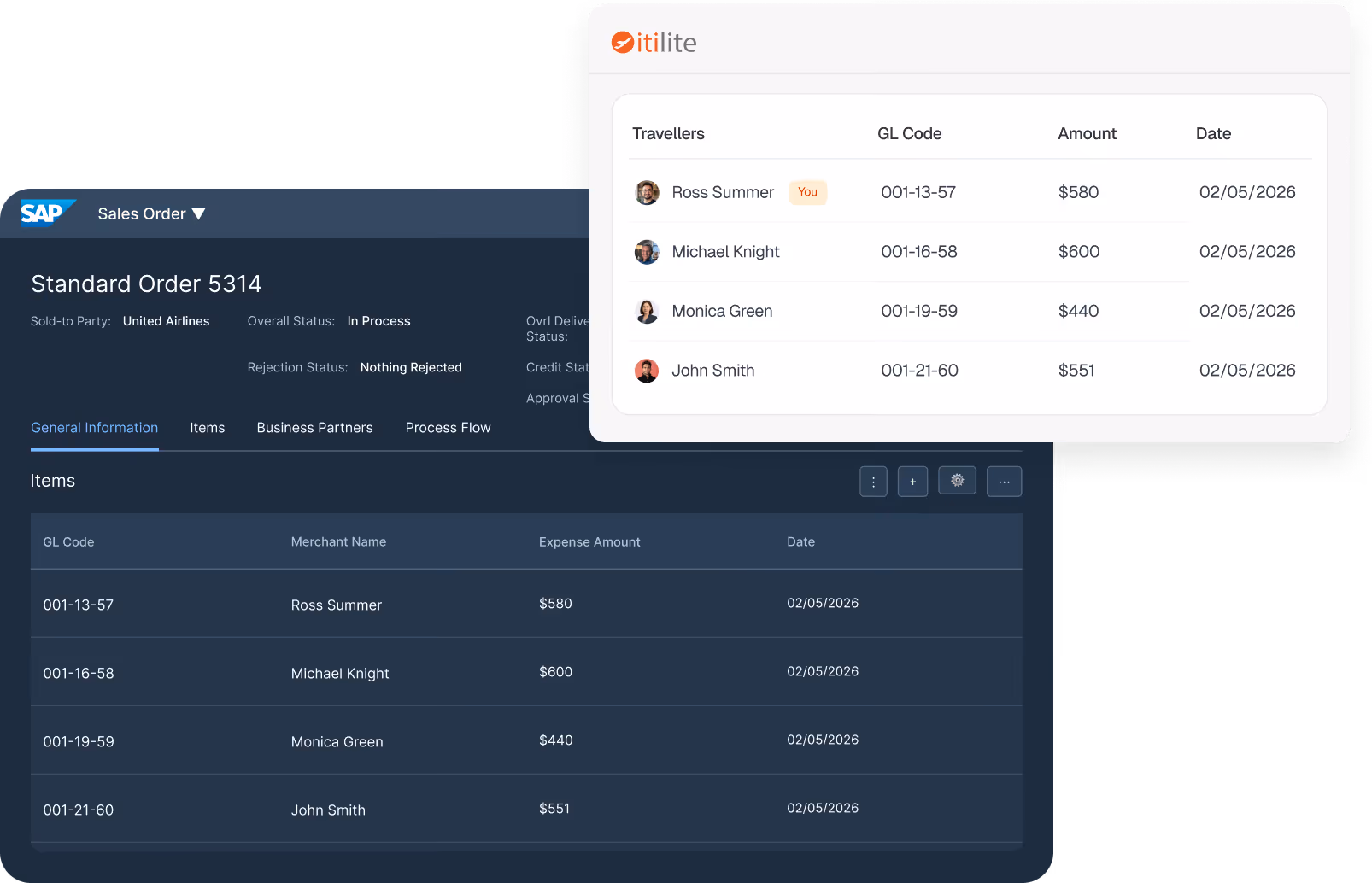 Business professional using smartphone with ITILITE simple pricing card showing $10 per trip transparent pricing