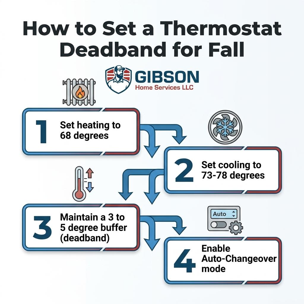 How to Set a Thermostat Deadband for Fall