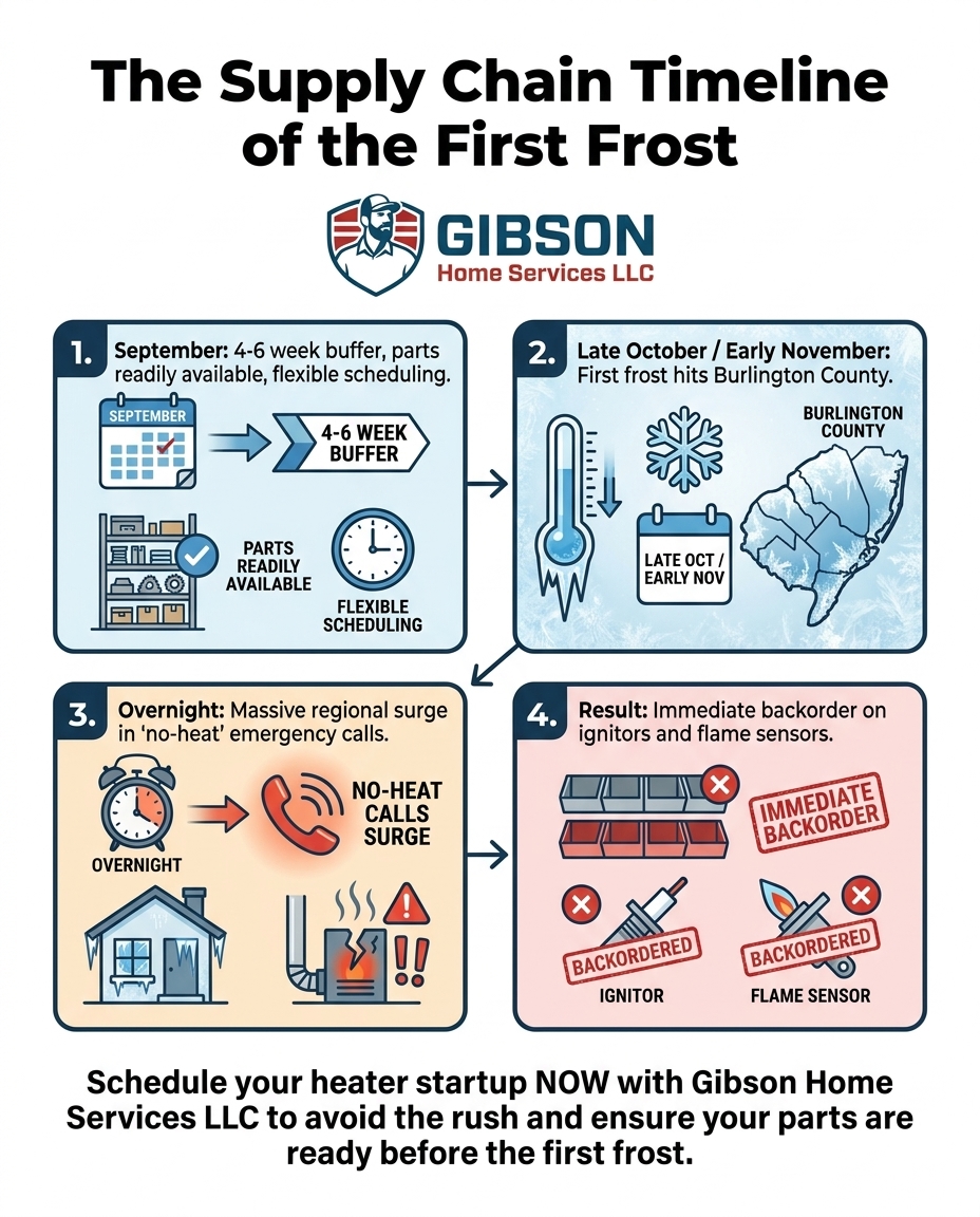 The Supply Chain Timeline of the First Frost