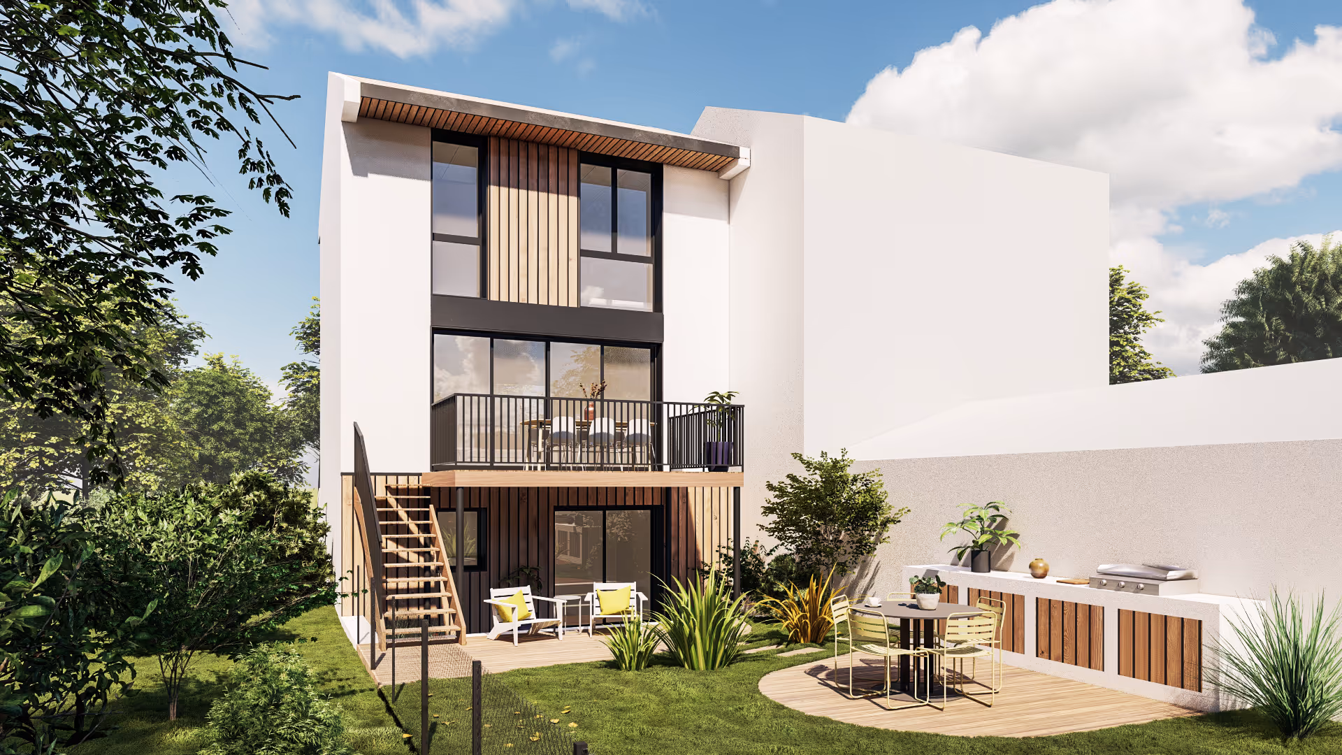 Matin Calme — Réhabilitation d’une maison de ville à Anglet