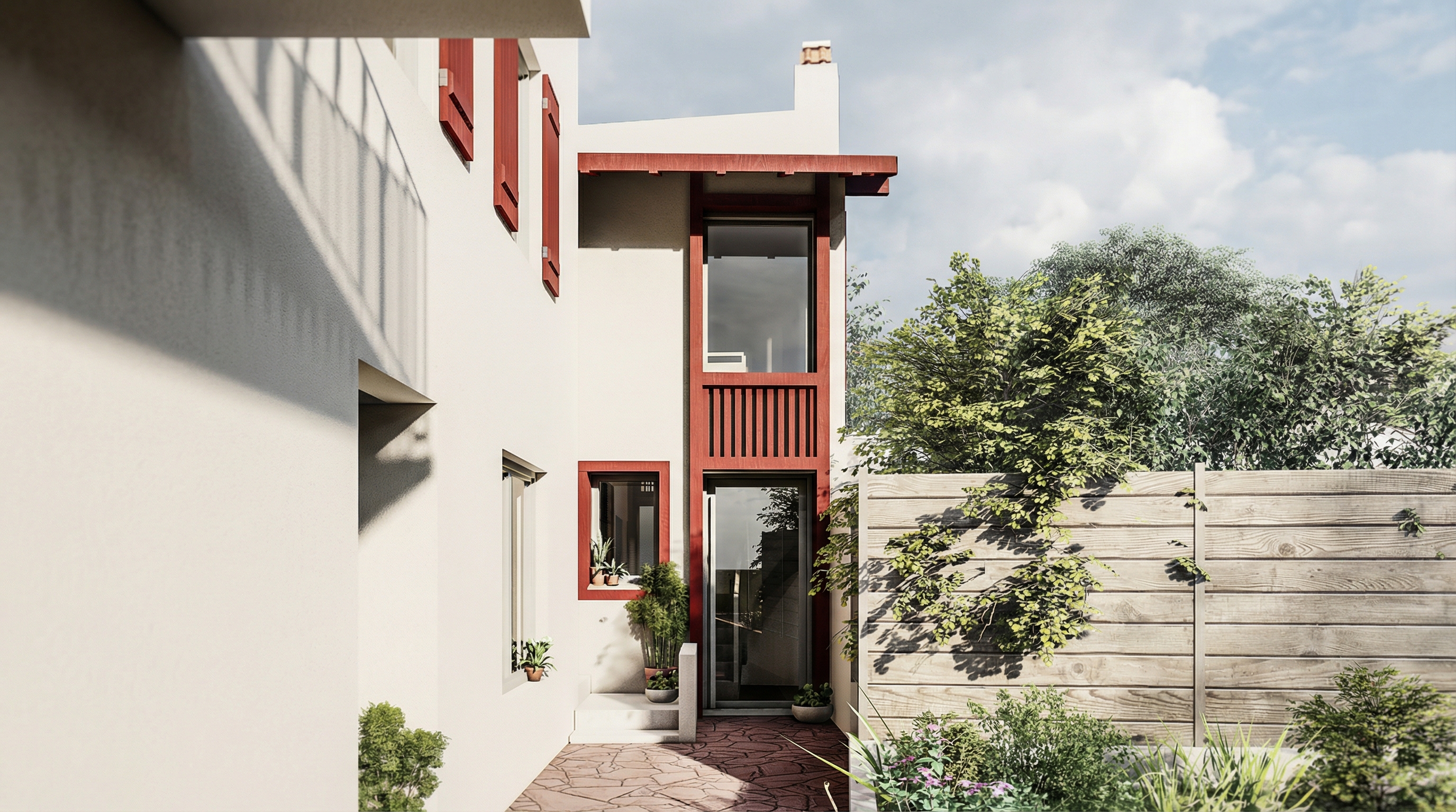 Briquet Baïta à Ciboure — Réhabilitation d’un triplex | Arta Studio