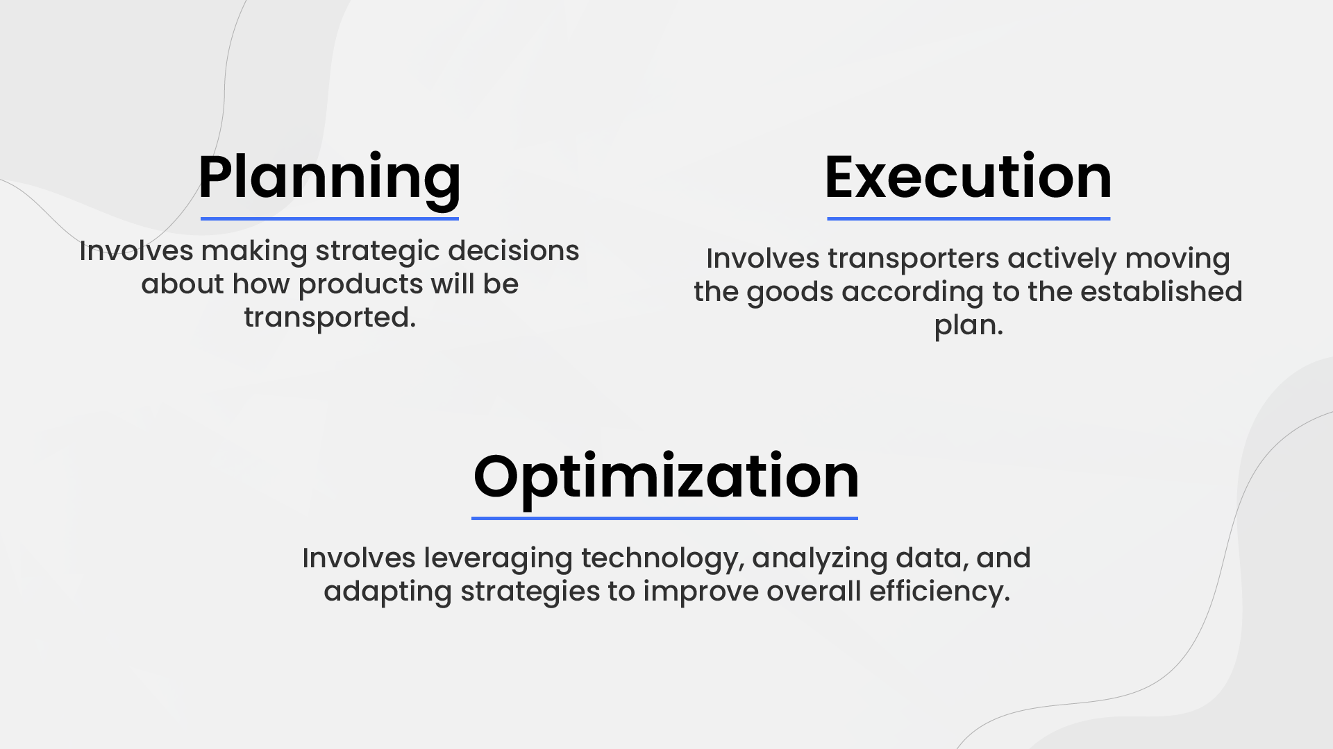 Freight Management Process