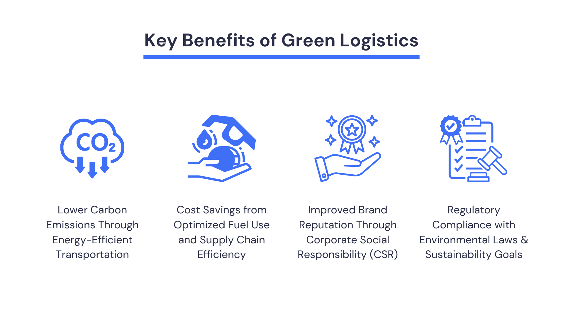 Benefits of Green Logistics