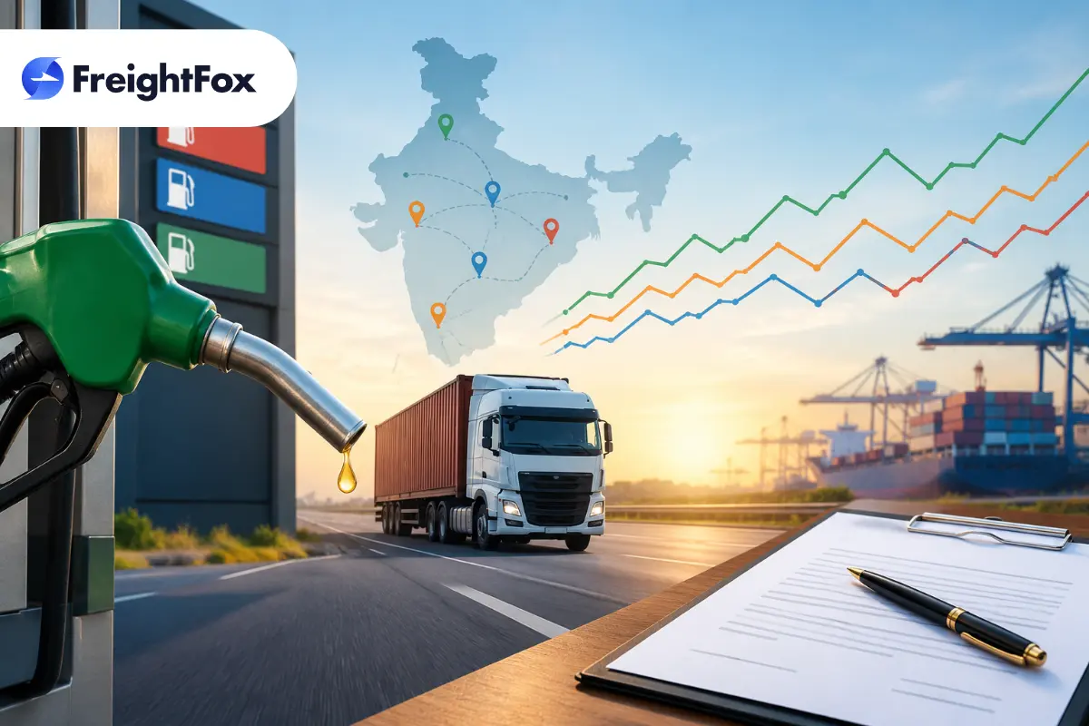A look at state-wise diesel price data, and what it means for the fuel clause in your freight contracts.
