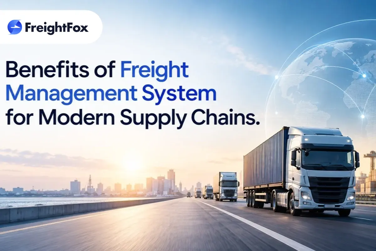 Discover the key benefits of a freight management system - better procurement, execution, visibility, and cost control for : modern supply chains.