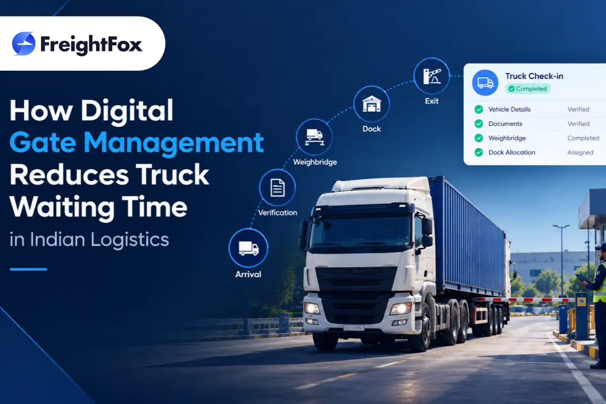 Learn how digital gate management reduces truck waiting time at Indian plants and warehouses, and how to measure truck turnaround time. Book a demo.