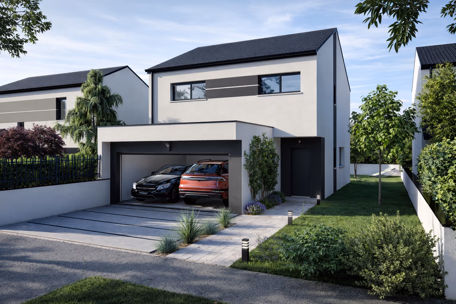 Modèle 124 — Maison à étage 124 m² construite par Maisons HCC en Lorraine