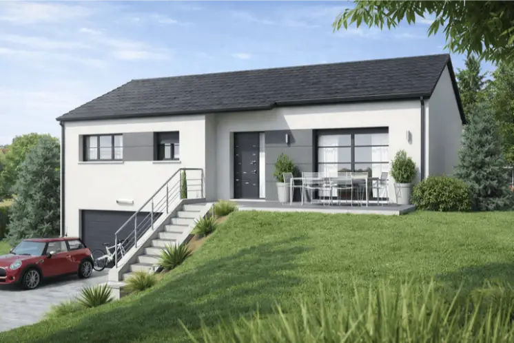 Modèle Angèle Design – Maison contemporaine avec sous-sol complet | Lorraine
