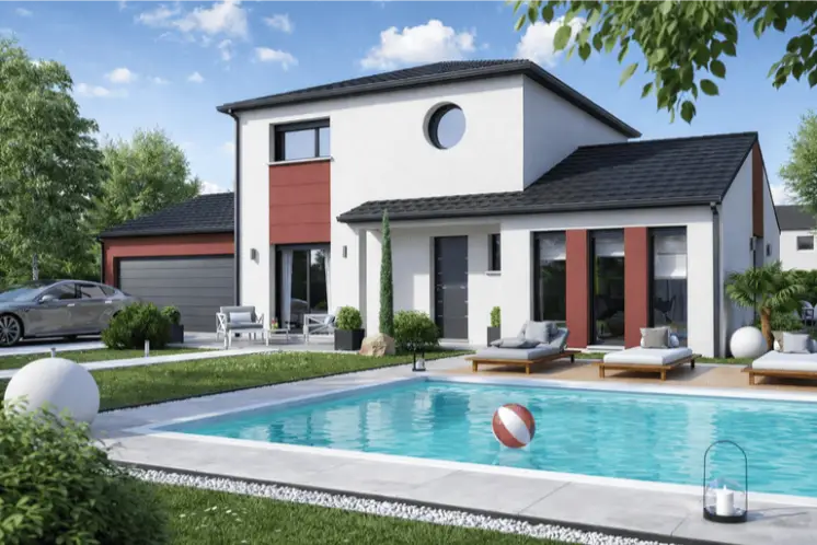 Léa — maison à étage 130 m² 4 chambres garage double, Maisons HCC Lorraine