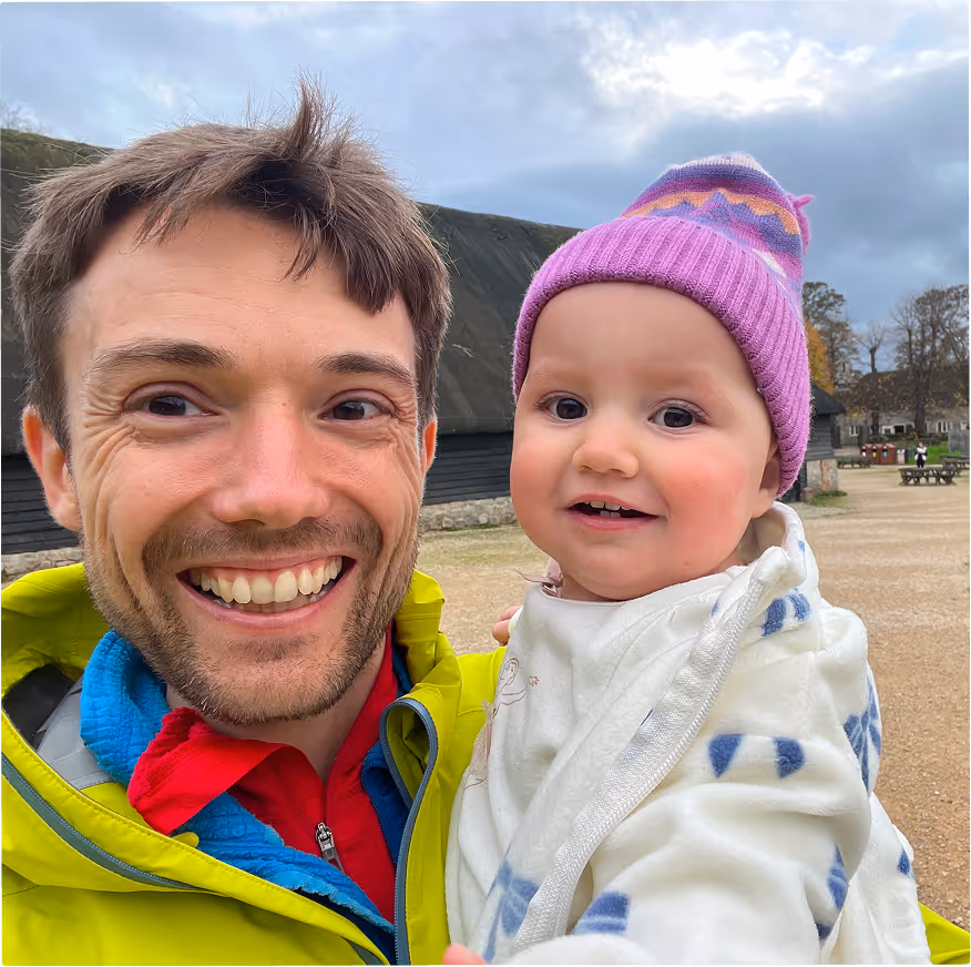 Sam Pilgrim off duty