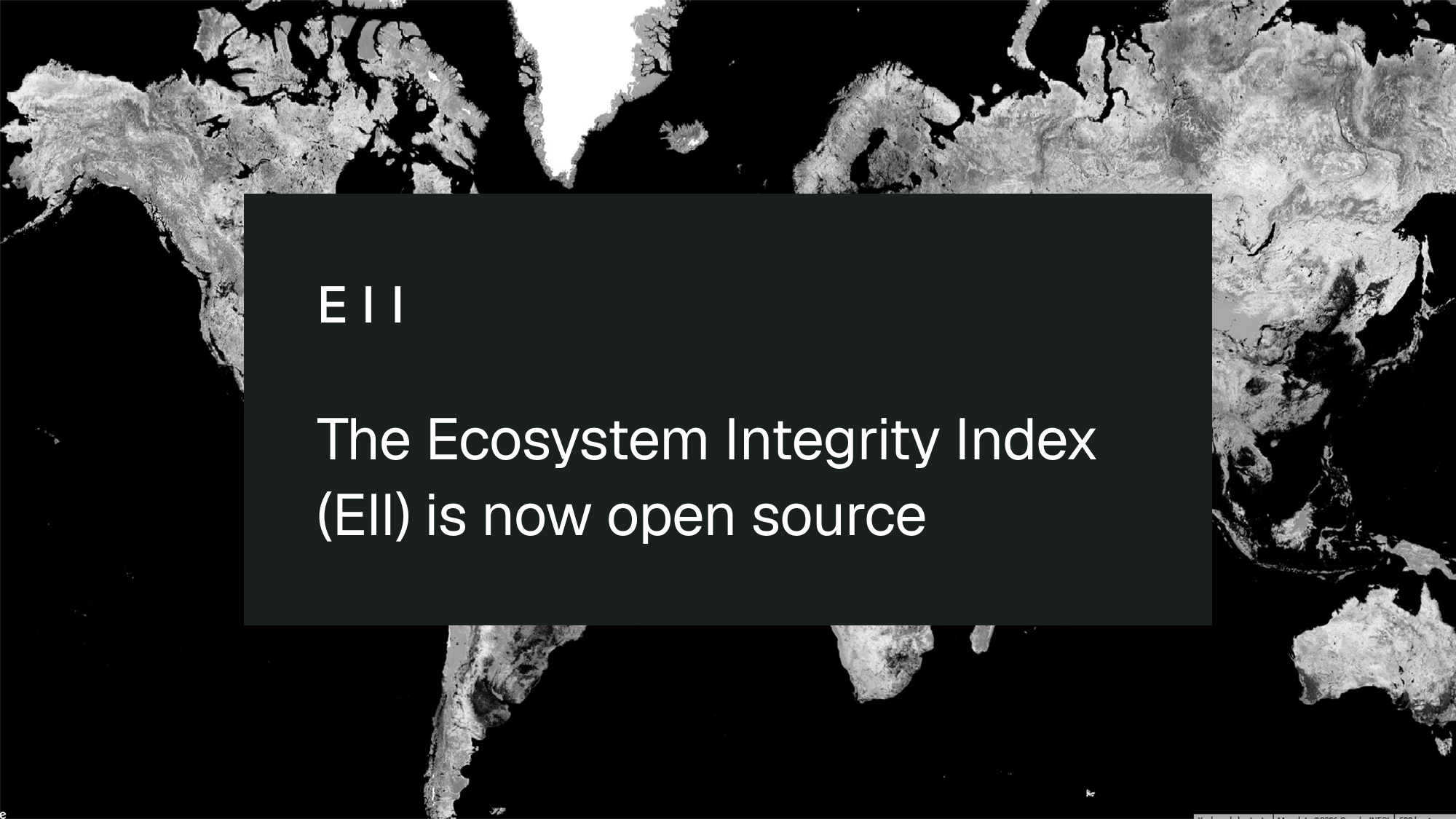 Landbanking Group open-sources global Ecosystem Integrity Index