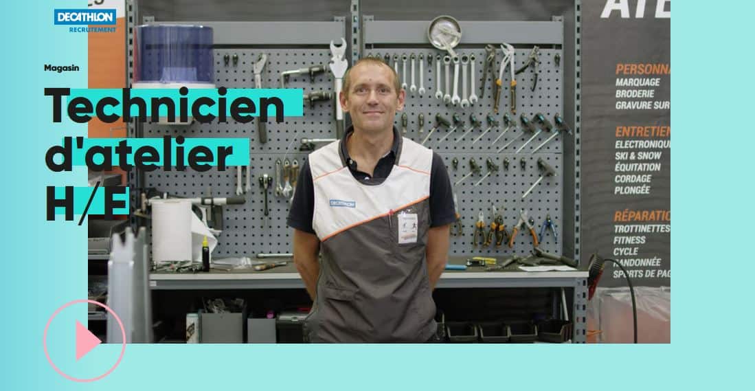 Fiche métier decathlon