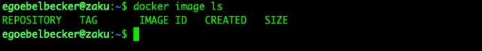 one line docker command to delete all images